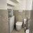 Bagno con lavatrice