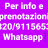 Prezzo speciale per chi contatterà via whatsapp!