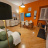 Salone tavolo divano letto 